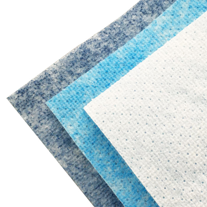 Nonwoven cleaning wiping rag