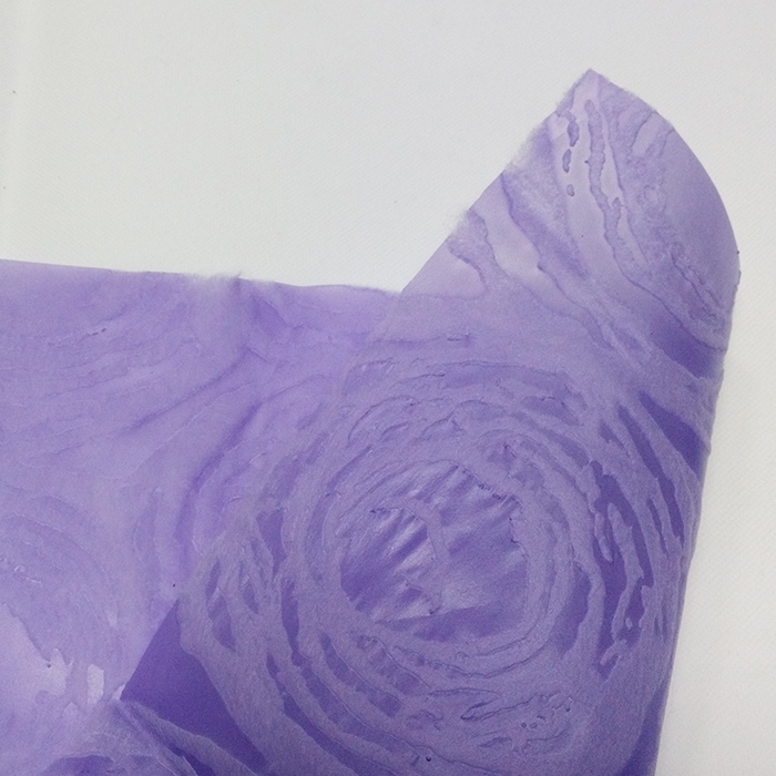 Papel de regalo de flores no tejido