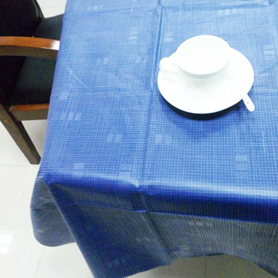 Colorful disposable table cloth