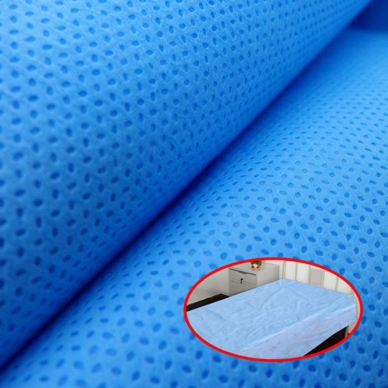 Nonwoven fabric bed sheet