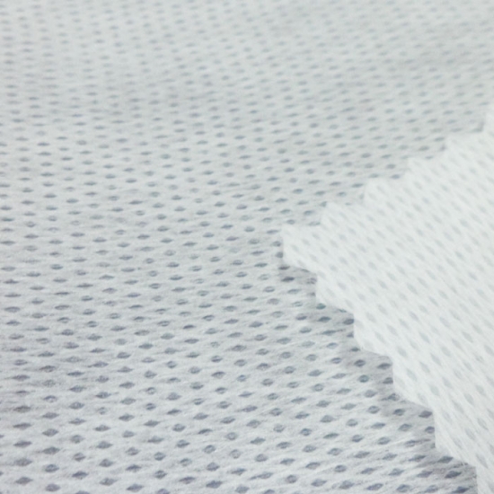Single layer elastic non woven fabric