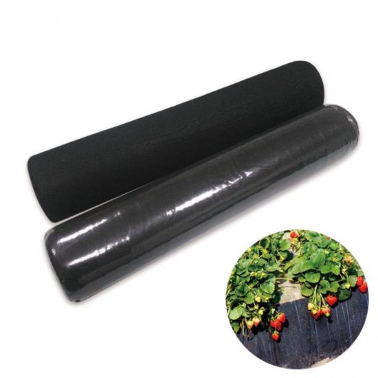 Non woven weed control fabric