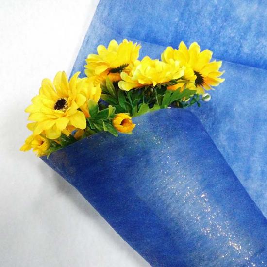 Flower wrapping nonwoven