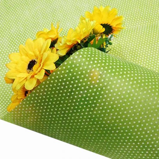 Non-woven floral wrapping