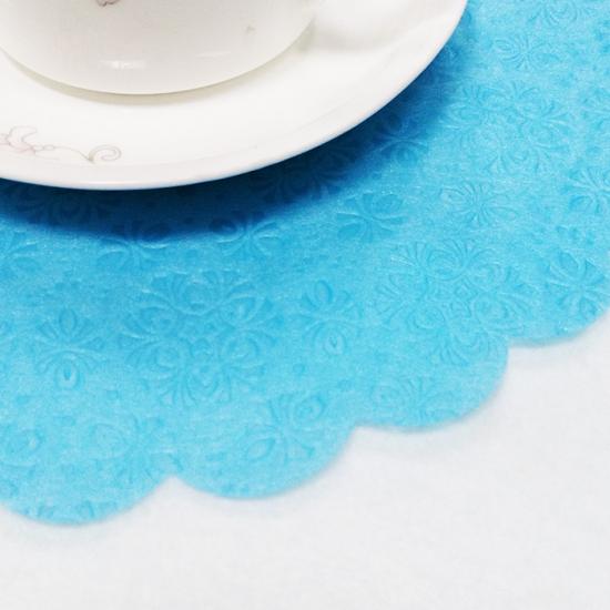 Disposable cup pad mat