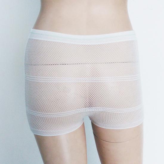 Disposable panties mesh