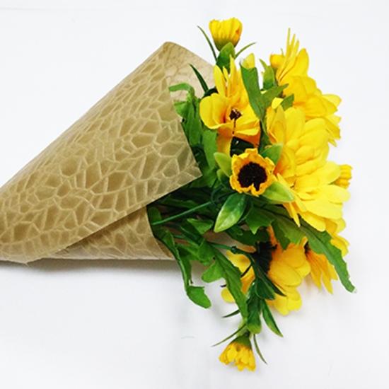 Nonwoven paper wrapping paper