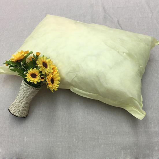 Disposable non-woven pillow cover
