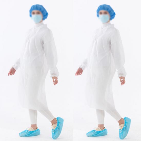 All in one disposable coveralls